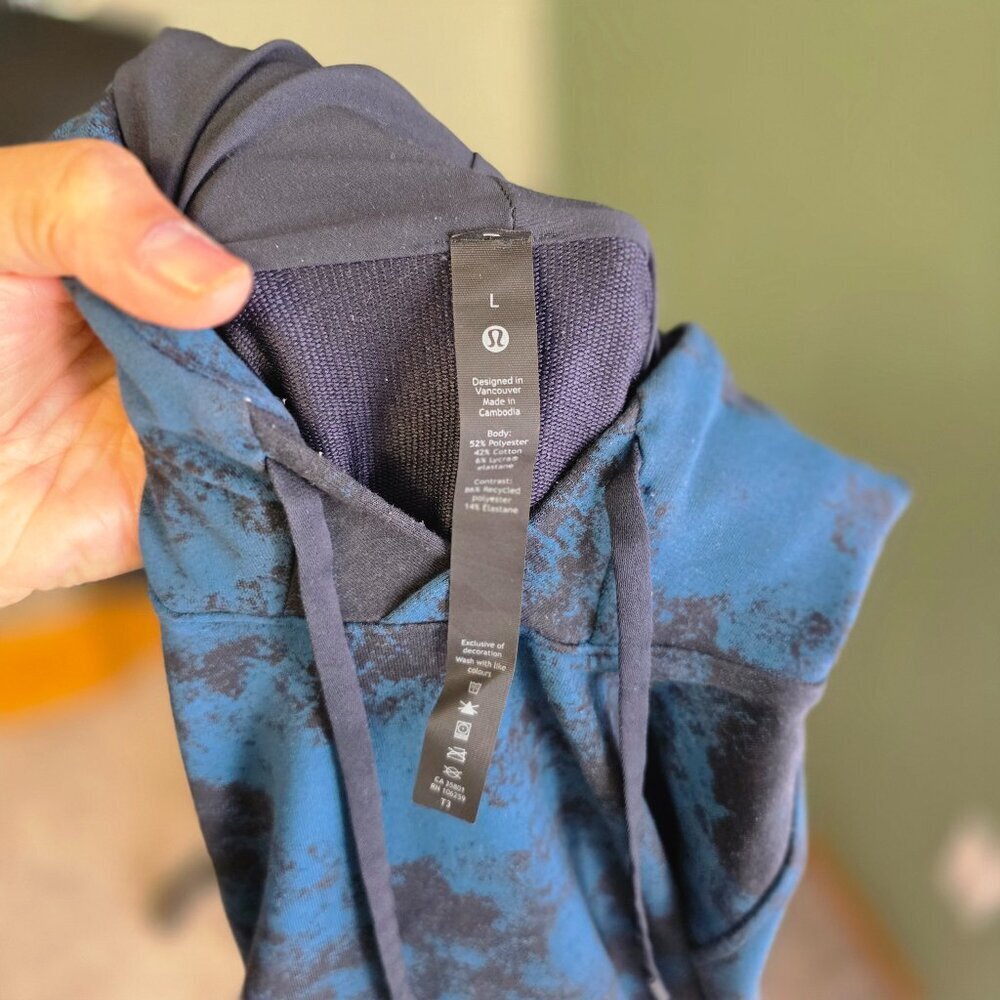 Lululemon Men’s City Sweat Hoodie – Size L - Picture 4 of 5